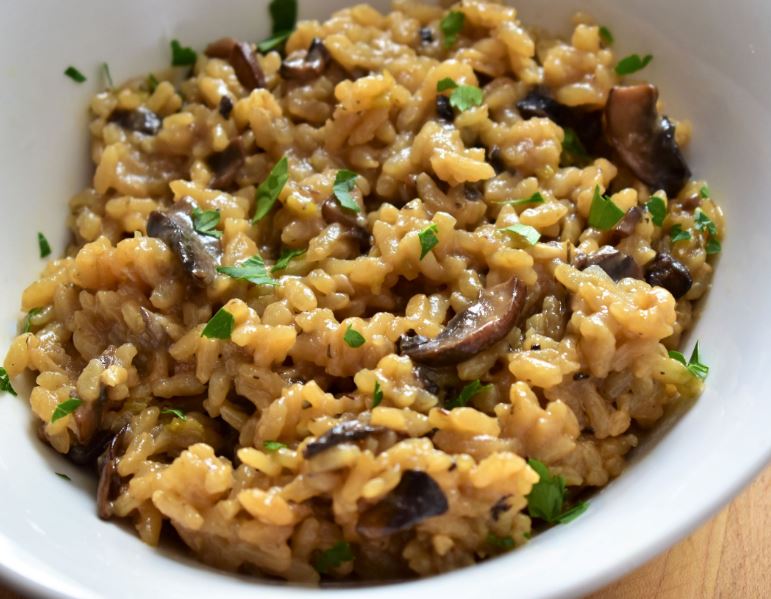 Le Risotto Champignons